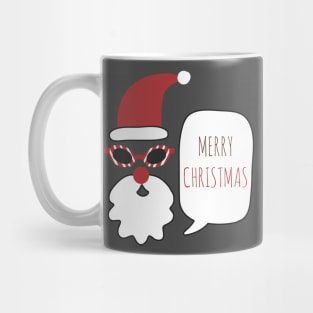 Cool Santa Christmas - Happy Christmas and a happy new year! - Available in stickers, clothing, etc Mug